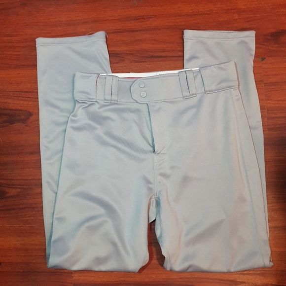 Rawlings Baseball Pants gray long  Grey Adult - Picture 1 of 5